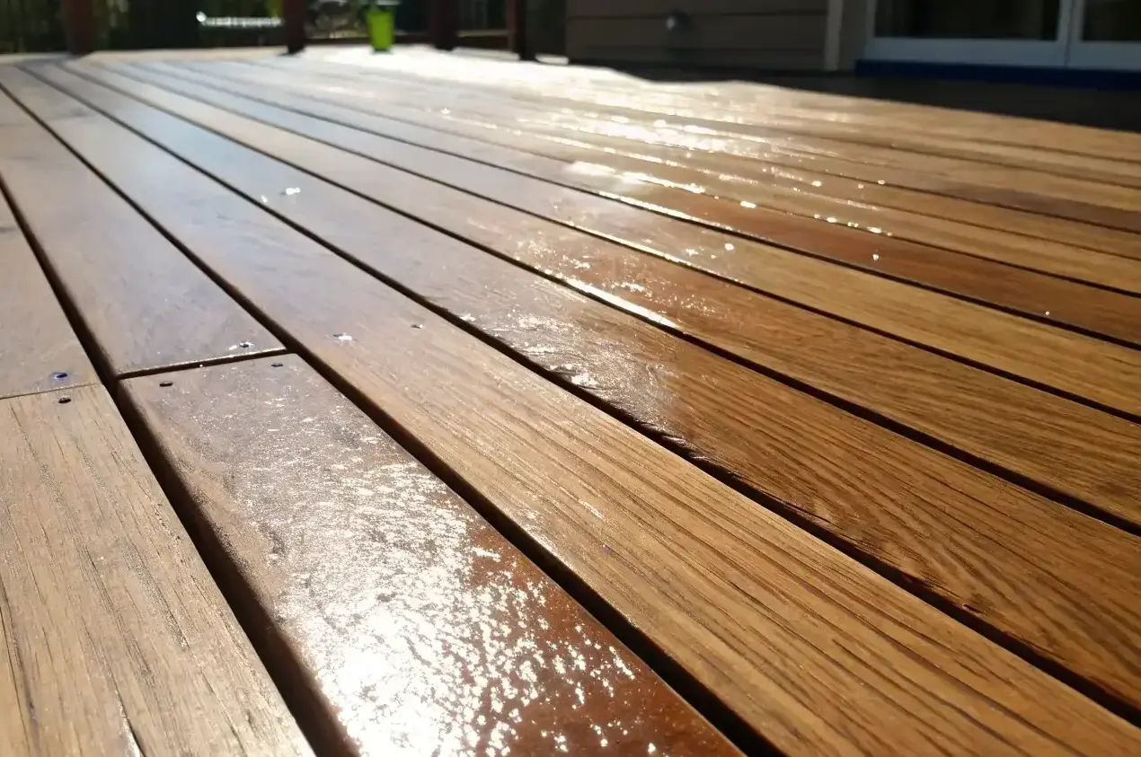 A high-quality image showcasing the durable wooden construction of a French Chalet outdoor chalet, highlighting the robust materials used to ensure longevity and weather resistance.